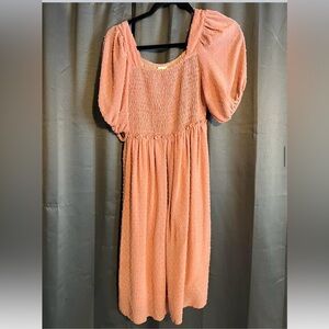 cutie pink/peachy dress